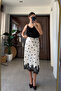 Special Series Elastic Waist Lace Skirt - Ecru - 2