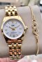 Women's Watch Gold Steel Original 3Atm Waterproof Guaranteed Invoice Bracelet Gift - 2