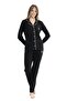 Front Buttoned, Cotton & Modal Fabric, Shirt Collar, Long Sleeve, Seasonal, Women's Pajama Set
