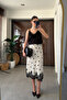 Special Series Elastic Waist Lace Skirt - Ecru - 6