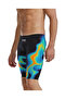 Tyr Men's Racing Swimsuit Venzo Low Rise Jammer Red Orange Green - 3