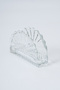 Herencia Glass Napkin Holder – Transparent Glass Modern Desktop Napkin Holder - 3