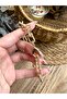 Round Design Chain Model Gold Inside Green Women's Wristwatch - 4