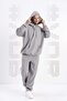 Gray Melange Trousers Raino - 4