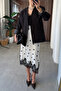 Special Series Elastic Waist Lace Skirt - Ecru - 5