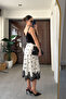 Special Series Elastic Waist Lace Skirt - Ecru - 3
