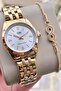 Women's Watch Gold Steel Original 3Atm Waterproof Guaranteed Invoice Bracelet Gift - 4