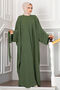 Leyli Tesettür Abaya Set Khaki