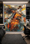 Modern Pattern Fabric Wall Covering Aesthetic Bedroom Decor Washable Quality Easy to Install Stylish