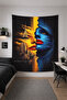 Modern Pattern Fabric Wall Covering Aesthetic Bedroom Decor Washable Quality Easy to Install Stylish - 2