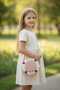 Girl's Straw Bag with Accessories 21 cm Crossbody Bag