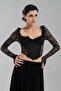 Women's Lace Fabric Front Part Corset Back Part Lace Design Crop Blouse - 3