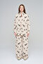 Women's Ethnic Floral Embroidered and Sequin Embellished Oversize Shirt - 3