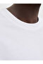 Men White Crew Neck Cotton T-Shirt - 9