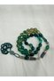 Copper Colored Fire Amber Prayer Beads - 3