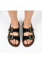Double Buckle Studded Orthopedic Daily Women's Slippers - 3