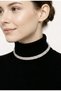 2 Row Stone Luxury Neck Chain Necklace
