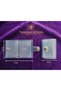 Transparent Glitter Mini Photo Album and Gold Spool Wallet Keychain - 3