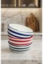 Modern Rhythm Series 3 Colors Set of 3 Serving Presentation Bowls Ceramic 14 cm Presentation Bowls - 3