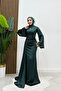 فستان سهرة زينا بذيل طويل - 2