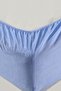 Tekstilla Pink Elastic Fitted Blue Color Double Pillowcase Bed Sheet Set - 3