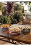 Modern Rhythm Series 3 Colors Set of 3 Serving Presentation Bowls Ceramic 14 cm Presentation Bowls - 5