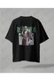 Roronoa Zoro Anime Printed Oversize Unisex T-Shirt One Piece Streetwear Design