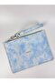 Genuine Leather Clutch/Portfolio Bag Baby Blue Color