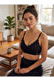 Laser Cut Bandeau and Wavy Edge Seamless Bra