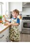Children's Kitchen Apron Kindergarten Activity Apron Mother and Child Apron