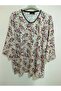 Full Summer Capri Sleeve 95% Viscose Anti-Sweat Blouse - 4