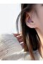 Minimal Star Model Steel Women's Earrings - 3