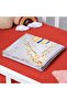Organic Cotton, Flying Balloon Patterned Muslin Blanket - 3