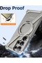 Z Case For Samsung Galaxy S26 Ultra Case, 360° Rotation Kickstand Aluminum Metal Frameless Design Bumper Cover | Flare Gadgets - 5