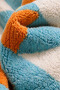 Set of 2 100% Cotton Hand & Face Towels |   50X70 cm |   Geometric Patterned Towel Set - 5