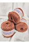 Pearl Cotton Dried Rose Hand Knitting Yarn 50Gr. (4 Pieces) - Color: 2506 - 3