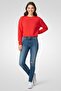 Women Skinny Fit Distressed Stretchable Jeans, Blue