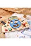 Montessori Wooden Car Steering Wheel Busy Board - 2