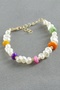 سوار GLDISPTM من اللؤلؤ الطبيعي المكسور (75718) - أبيض