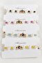 سوار من خيوط المكرامية واللؤلؤ من GLDISPTM (74922) - أخضر
