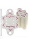 Gldisptm Necklace Card (80803) - White
