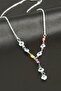 Gldisptm Nazar Mineli Y Necklace - (75921) Silver Color - 2