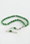 Gldisptm Egyptian Cut Glass Stone Prayer Beads 7 mm (84316) - Green - 2