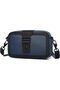 9829 Water-Resistant Crossbody Sling Bag, Compact Oxford Shoulder Bag for Men & Women, 2L Travel Pouch with Magnetic Closure, Blue