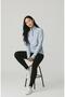 Women's Stand Collar Half Zipper Blouse |   Comfortable, Flexible, and for Daily Use - 6