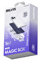 واقي شاشة زجاجي من GLDISPTM لهاتف iPhone 11 Bilvis 5in1 5D Magic Ghost (92102) - أسود