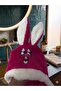 Wellsoft Rabbit Ears-Embroidered Girls' and Boys' Bathrobe - 3