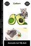 Special Edition Teeth Cleaner Stress Relief Natural Catnip Healthy Hygiene Avocado Catnip Play Ball