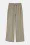 Oil Green Relaxed Fit Pocketed Elastic Waist Trousers Tdrss26Pl00025 - 6