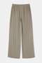 Oil Green Relaxed Fit Pocketed Elastic Waist Trousers Tdrss26Pl00025 - 7